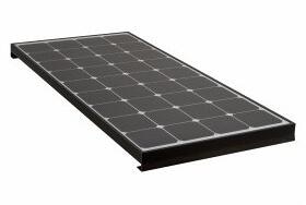 Antarion Booster-Solarmodul, Schwarz, 220W