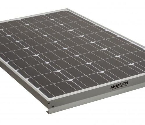 Antarion Monocyrstalin-Solarmodul, 160W, schwarz