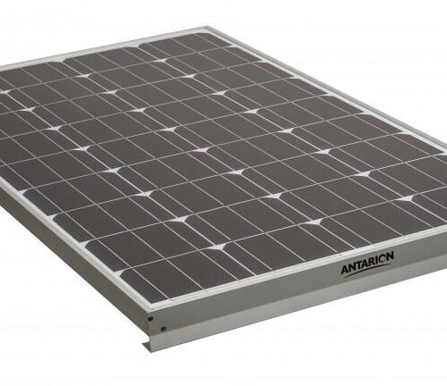 Antarion Monocyrstalin-Solarmodul, 140W, schwarz