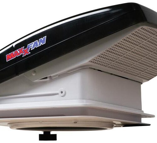Maxxair Maxxfan Deluxe Compact Dachlüfter, 12V, rauchfarben