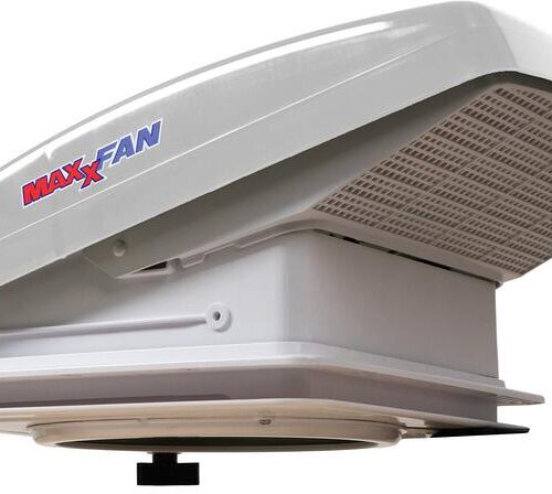 Maxxair Maxxfan Deluxe Compact Dachlüfter, 12V, weiß