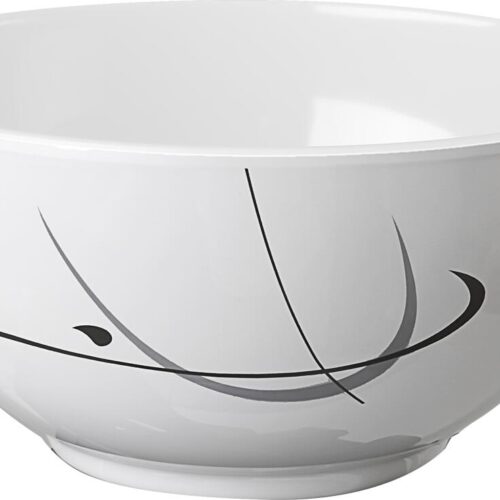 Brunner Serenade Müslischale, Ø15cm, schwarz/weiß