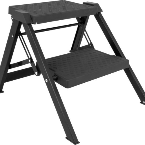Brunner Ramp Double Trittstufe, klappbar, schwarz