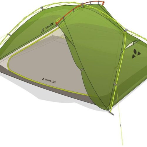 Vaude Adventure Mark Kuppelzelt, 3-Personen, 230x340cm, grün