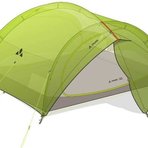 Vaude Ultralight Space Kuppelzelt, 3-Personen, 220x325cm, grün