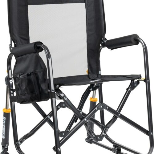 GCI Outdoor Stowaway Rocker Faltstuhl, Black