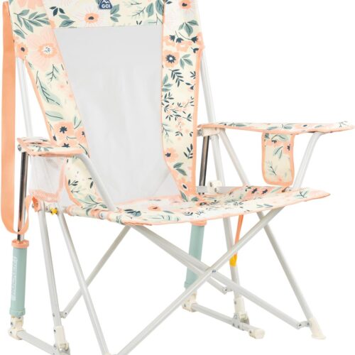 GCI Outdoor Comfort Pro Rocker Schaukelstuhl, 64x90,4x98,5cm, Floral Bouquet