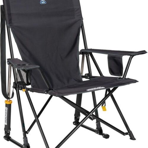 GCI Outdoor Comfort Pro Rocker Schaukelstuhl, 64x90,4x98,5cm, Dark Charcoal