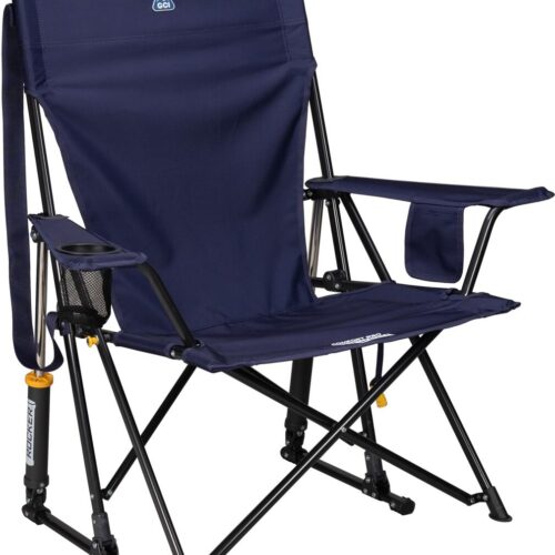 GCI Outdoor Comfort Pro Rocker Schaukelstuhl, 64x90,4x98,5cm, Rich Blue