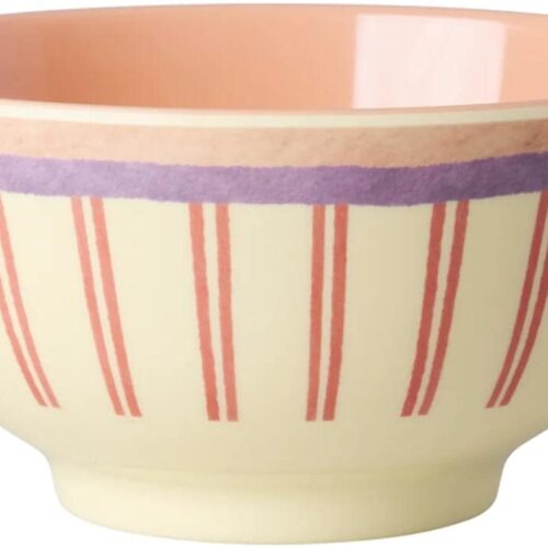 Rice Melamin Schüssel, Stripey Love Print, 700 ml