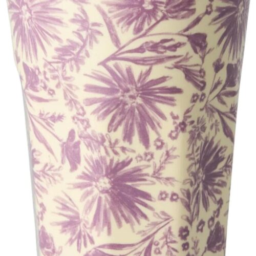 Rice Melamin Hoher Becher, Flower Press Print, 400 ml