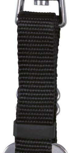 Jollypaw Ersatzkurzführer, schwarz, 40–60cm/20mm