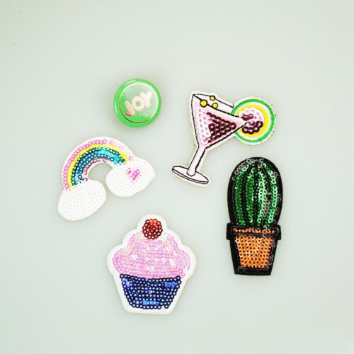 meori Patches Set Tropical, 5-teilig