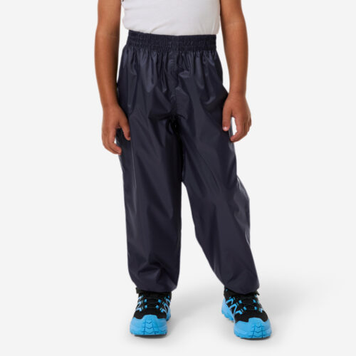 Überziehhose Regenhose MH100 Kinder wasserdicht Gr. 92–122 Bergwandern blau