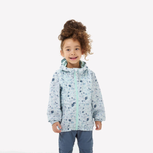 Regenjacke Kleinkinder wasserdicht Gr. 92–122 - MH500 blau