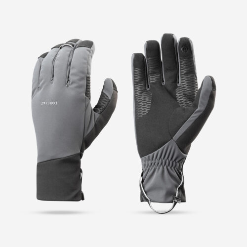 Handschuhe Damen/Herren winddicht touchscreenfähig Trekking - MT900 grau