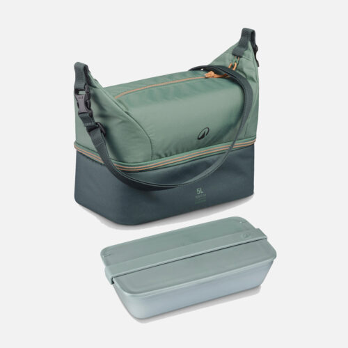 Kühltasche Isolierbox inkl. 1-l-Lebensmitteldose aus Kunststoff - 500 5 l