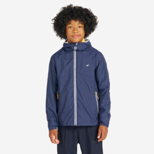 Segeljacke Regenjacke Kinder wasserdicht 100 marineblau
