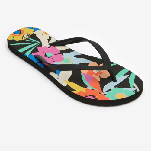 Zehensandalen Damen 120 Azae schwarz/mehrfarbig