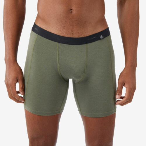 Unterhose Boxershorts Herren Merinowolle Trekking - MT500