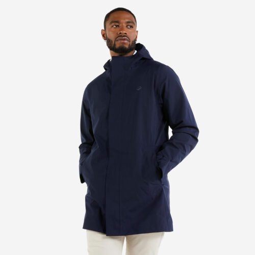 Segeljacke Regenparker Segeln Herren wasserdicht 500 marineblau