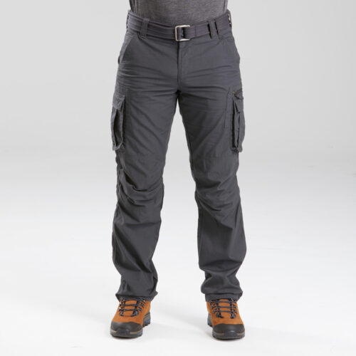 Cargohose Herren Backpacking - Travel 500 grau