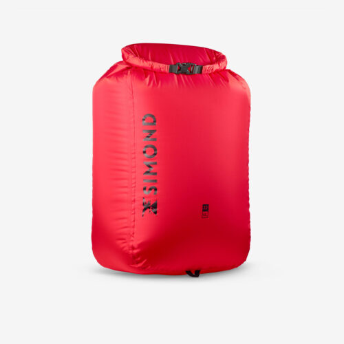 Packsack Drybag 22 l wasserdicht ultraleicht - rot