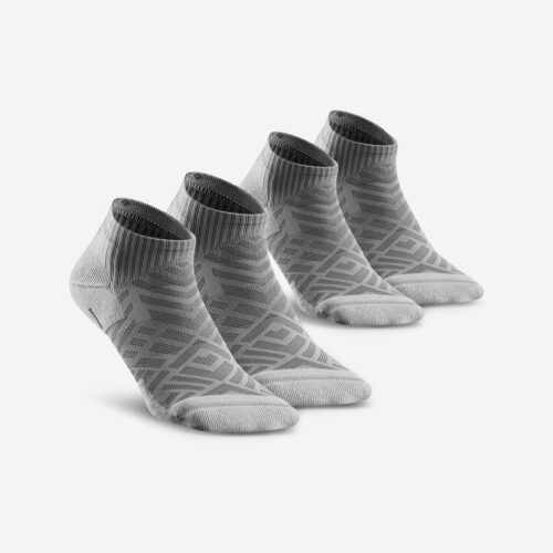Wandersocken Damen/Herren Doppelpack - Hike 100 grau