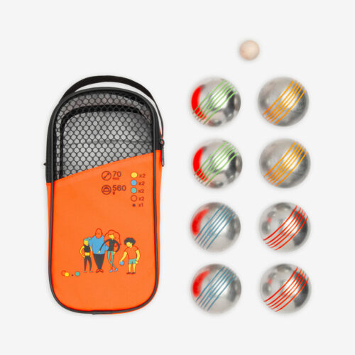 Boulekugeln Set Freizeit 100 8 Stück