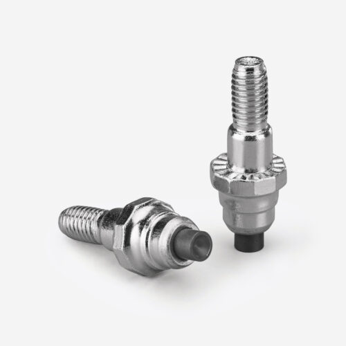 2 Stockspitzen schraubbar für Wanderstöcke von Forclaz und Quechua