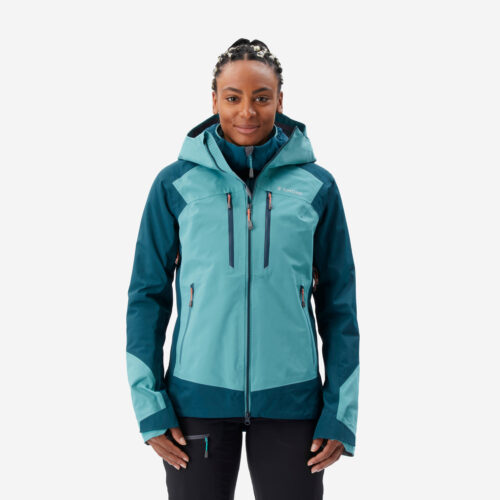 Damen Regenjacke wasserdicht ‒ Ice blau