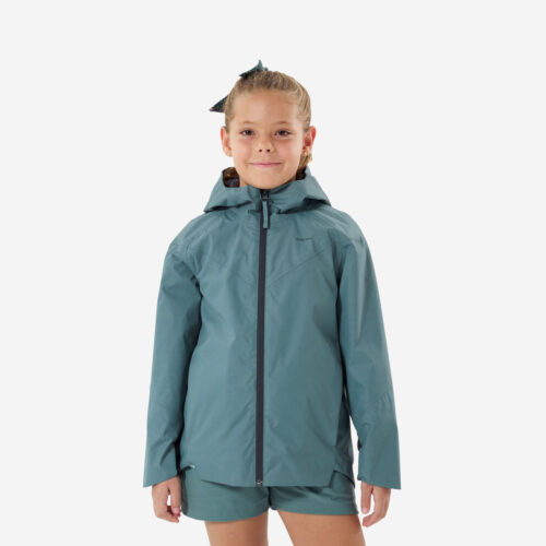 Regenjacke Kinder Größe 122–170 wasserdicht - MH500 blau