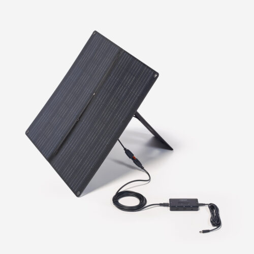 Solarpanel mit USB-Adapter Camping - 50 Watt