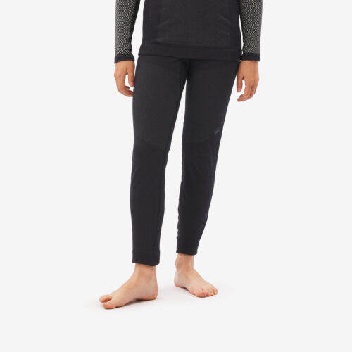 Skiunterhose Kinder 5 – 15 Jahre lang nahtlos - BL900 marineblau