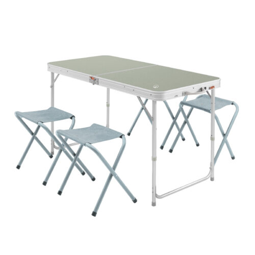 Campingtisch klappbar 4 Sitze 4–6 Personen grün