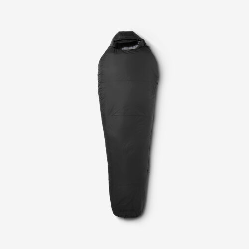 Schlafsack Polyester Trekking - MT500 5 °C schwarz