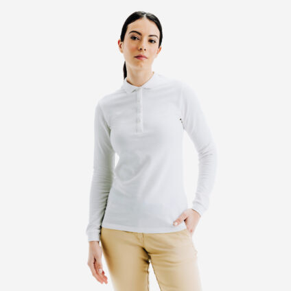 Poloshirt langarm