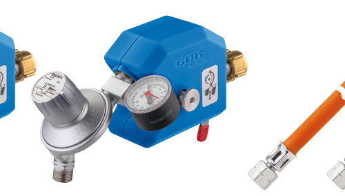 GOK Caramatic SafeDrive Plus 30mbar 1,5 kg/h G.8 EU-Shell x RVS10/8 SV - Gasdruckregler Fahrzeug
