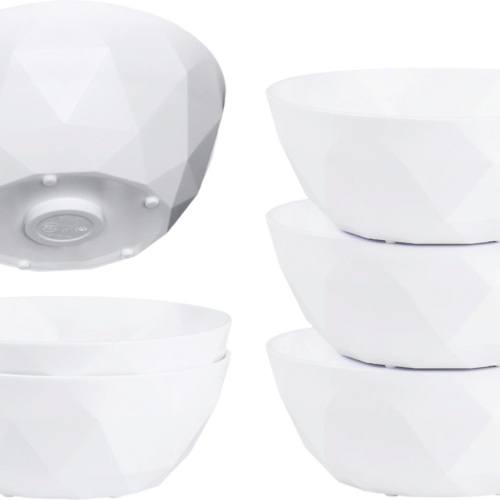 Silwy Magnet-Bowl Schüssel Set 6 Stück weiß - Schüsseln & Schalen
