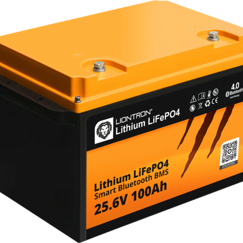 Liontron LiFePO4 Lithium Batterie 25,6 V 100 Ah all in One LX Smart BMS - Fahrzeug-Batterien