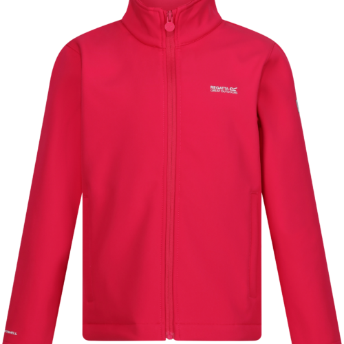 Regatta Junior Cera Kinder Softshelljacke pink 104 - Kinderjacken