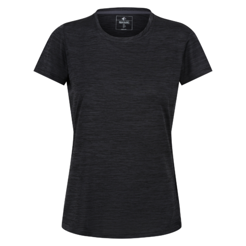 Regatta Fingal Edition Damen T-Shirt schwarz 44 - Damenshirts, -blusen & -pullover