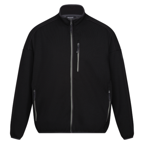 Regatta Kassam Herren Fleecejacke schwarz XXXL - Herrenjacken
