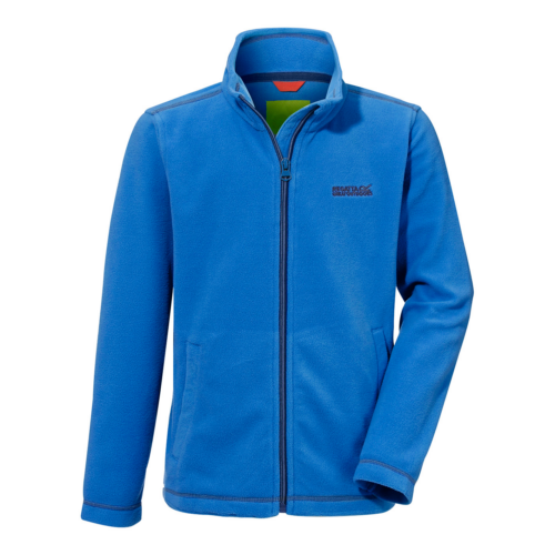 Regatta King II Kinder Fleecejacke blau 104 - Kinderjacken