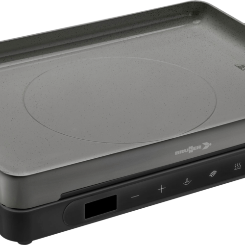 Brunner Hot Point Induction Grill Elektroherd / Grill tragbar mit Induktionskochfeld 2000 W - Elektrokocher und Kochplatten