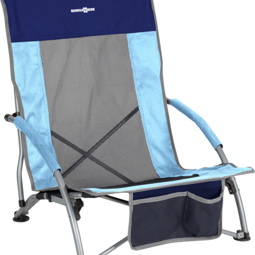 Brunner Cuba Airback Strandstuhl blau/grau - Strandstühle