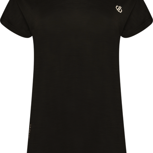 Dare2b Vigilant Tee Damen Funktionsshirt schwarz 44 - Damenshirts, -blusen & -pullover von Dare 2b