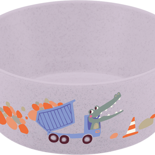 Koziol Connect Bowl Schale 400 ml organic grey trucks - Schüsseln & Schalen