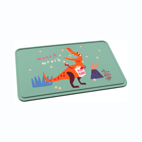 Koziol Connect Board Frühstücksbrettchen für Kinder organic green rex - Schneidebretter