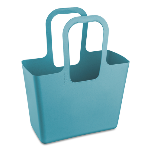 Koziol Tasche XL Tragetasche nature flower blue - Einkaufstaschen & Einkaufskörbe